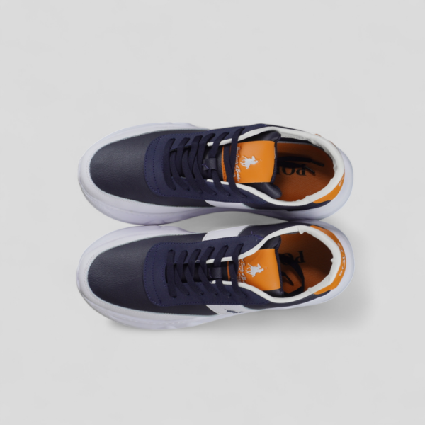 Tenis Hombre Polo Otoño - Negro/Naranja - Imagen 4