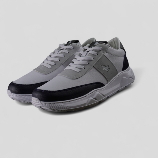 Tenis Polo Otoño - Blanco/Gris - Imagen 5