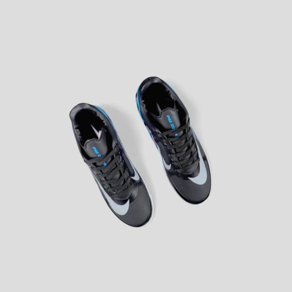 Zapatilla Deportiva Nike Air Zoom 2 - Negro/Azul - Imagen 2